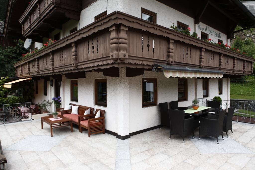 Haus Alpengruss Appartement Finkenberg Buitenkant foto